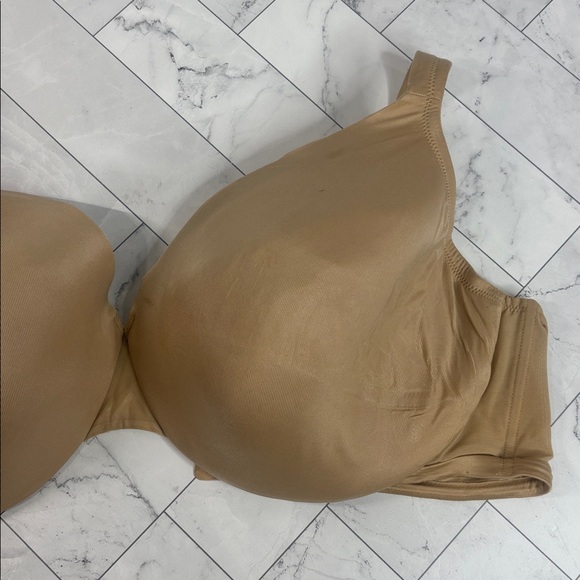 NWOT Cacique Lane Bryant Womans Full Coverage Bra Nude UNDERWIRE 46DDD - Picture 3 of 10